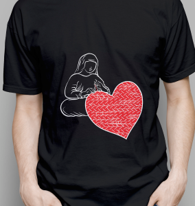 SYMBOL T-SHIRT- Woman and Heart