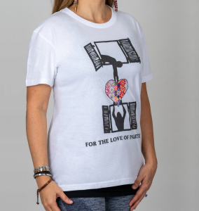 EMBROIDERY T-SHIRT-Heart